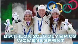 Olympics 2026 Biathlon &ndash; Women&rsquo;s Sprint | Thrilling Finish & Race Highlights