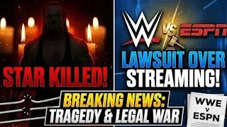 HUGE WWE Star KILLED | WWE Hit With Lawsuit Over ESPN Streaming Access to Premium Live Events