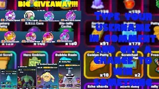First Giveaway