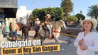 La cabalgata más grande de Jalisco en honor al rey San Gaspar 