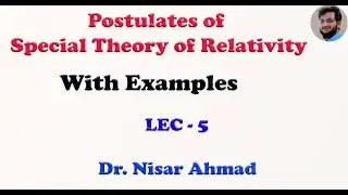 Postulates of Special Theory of Relativity
