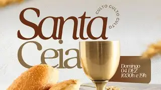 Culto agora.