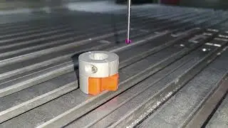 Rund Aussen antasten mit der SIM CNC Software
