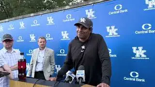 Kentucky Wildcats OC Bush Hamdan - Aug. 26 Practice 