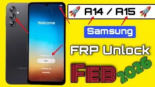 Samsung A14 / A15 FRP Bypass 2026 Android 14-15 New Security || Samsung Frp Bypass 2026