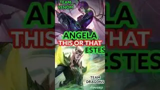 Estes vs Angela |  Who do you think will win? #mlbb #mobilelegend #2023 #teamdragons #teamvenom