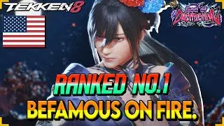 Befamous&rsquo; JUN is on FIRE! No.1 Ranked Player DOMINATES in Tekken 8