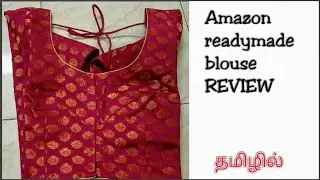 Studio Shringaar Brocade Blouse HAUL in Tamil | AMAZON Readymade blouse REVIEW | #VaitheegaHAUL
