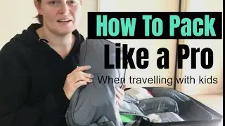 OUR TOP 3 FAMILY TRAVEL PACKING TIPS // Packing for a family of 4