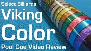 Viking Color Pool Cue Video Review by Select Billiards
