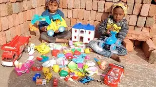 My little sons toys unboxing video how to make my little son's toys car unboxing