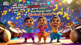 Desi Rhymes with Global Beats  Fun Toddler Dance & Sing Along! 🎶