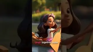Rowing Down the Stream - Sing with Love #shorts #kidsmusic #adventure