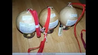 MORTIERBOM: 5 INCH RED WITH TRUNK! (ZIEKELIJK GELUID!)