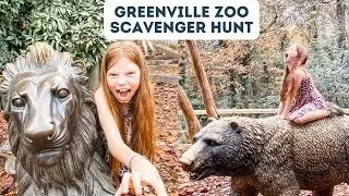 Zoo Adventure Day: Exploring Wildlife at Greenville SC Zoo | Scavenger Hunt Fun!