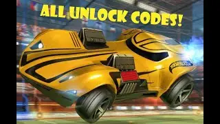 All Rocket League Item Unlock Codes