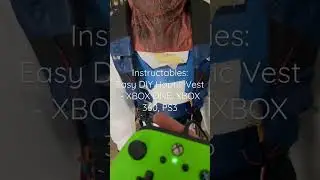 Plans for this project at- Instructables: Easy DIY Haptic Gaming Vest - for XBOX 360, XBOX ONE, PS3