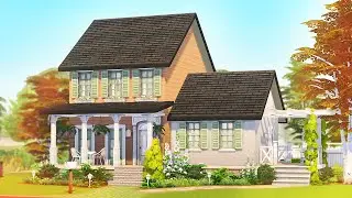 COUNTRYSIDE FAMILY COTTAGE 💕 | The Sims 4 Speed Build