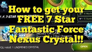 MCOC - Как получить БЕСПЛАТНЫЙ 7-звездочный кристалл Нексуса Фантастической Силы!!!