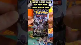 POKEMON Money Game #10 || Opening A Ultra Prism Booster Pack! #shorts