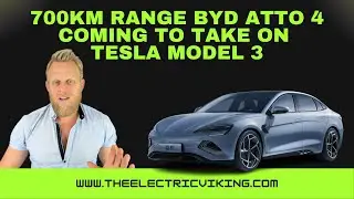 700km range BYD Atto 4 coming to take on Tesla Model 3