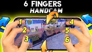 Strongest CODM Settings | 100% Stable Aim 🤯 (6 Finger Handcam + New HUD)