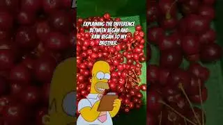 Trying to Explain the Raw Vegan Diet. 😅😂 #rawvegan #shorts #fruitlovers