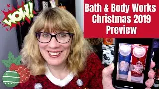 Анонс рождественских товаров Bath & Body Works 2019!