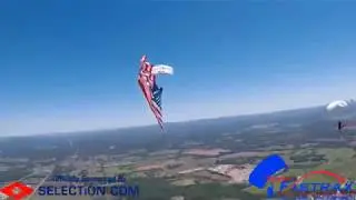 Team Fastrax skydives into Talladega Superspeedway!