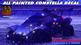 All *NEW* Painted Rocket Pass Decal 