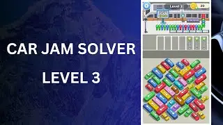 Car Jam solver game || Level 3 #gamebuzz #games #puzzle game 