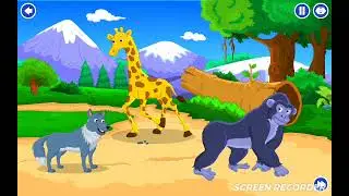 The wild animal sounds song by kidloland fro kids