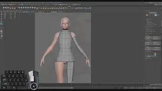 Tutorial de Maya - Cuerpo de Personaje Femenino Parte 2 (Conectar Brazo con torso)