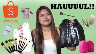 Shopee Haul (Affordable Make-Up Tools) | Philippines