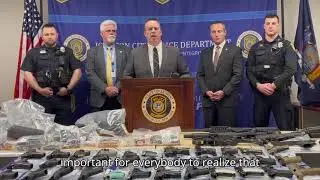 4/12/2024 Press Conference | Historically Large Weapons Seizure