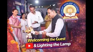 Welcoming the guest & Lightning the Lamp  II 29ᵗʰ Annual Day 2025 II Prabhat Scholars' Academy