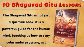 10 Bhagavad Gita Lessons | Graded Reader | Improve Your English | Learn English Through Stories