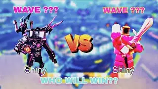 Shiny Juggernust Titan TV Man VS Shiny Love Blade Cameraman In Endless Mode || Toilet Tower Defense