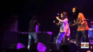 KaliBwoy Ft. DJ JAH, Rass Motivated & Lyricall - Flames & Fire at Amsterdam Reggae Festival 2011