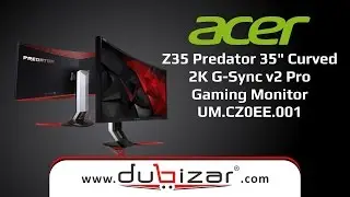 Predator Z35 Curved Gaming Monitor-UM.CZ0EE.001.Online Store Dubai, U.A.E.
