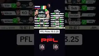 Pfl picks #pfl #pflpicks #pflplayoffs #fyp #mma #fortnite #gaming #fights #cats #dogs #cars #wow
