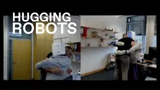 Hugging Robot Test With Human Volunteers