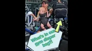 Gym/Diaper bag essentials!! #GymMom #babyproducts #newmomfitness #babywearing #motivation