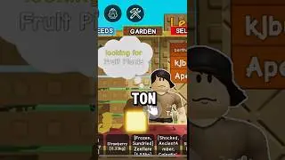 FRUIT PLANTS in GROW A GARDEN on Roblox #growagarden #growagardenroblox #roblox