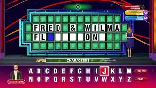 Three Letter Toss Up Round Win - Wheel of Fortune