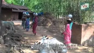 Broken Handpumps, Water Crisis in Kundibartoli, Jharkhand - Video Volunteer Amita Tuti Reports