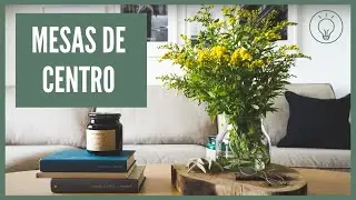 ✅ 9 PROPUESTAS para DECORAR una MESA DE CENTRO
