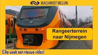 4k Unieke klus! VIRM ophalen vanaf het RANGEERTERREIN in ARNHEM en rijden naar NIJMEGEN!