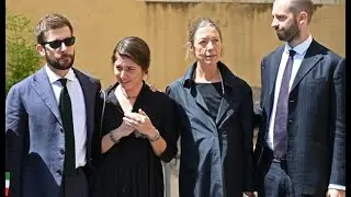 Andrea Purgatori, la famiglia attende il feretro alla camera ardente in Campidoglio
