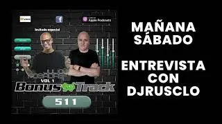 Ma&ntilde;ana s&aacute;bado @djrusclo me entrevistar&aacute; en su programa llamado 